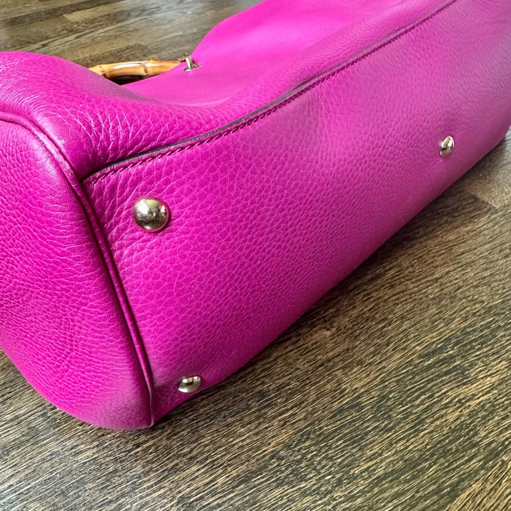 ‼️ Gucci Bamboo handle shopper tote - Picture 10 of 12